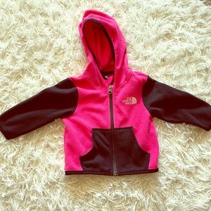 Infant Girl Fleece Northface Jacket